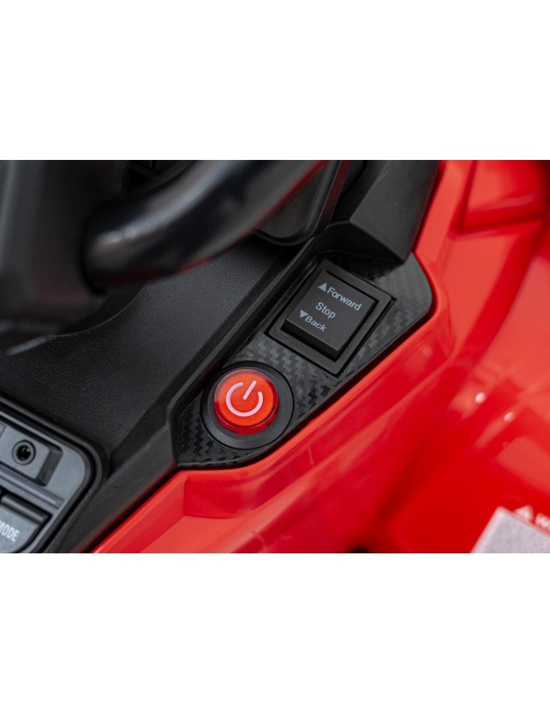 Can-Am Outlander 12V Quad – Quad elettrico per bambini 4x4 con 4 motori da 45 W 135  - Vista 21