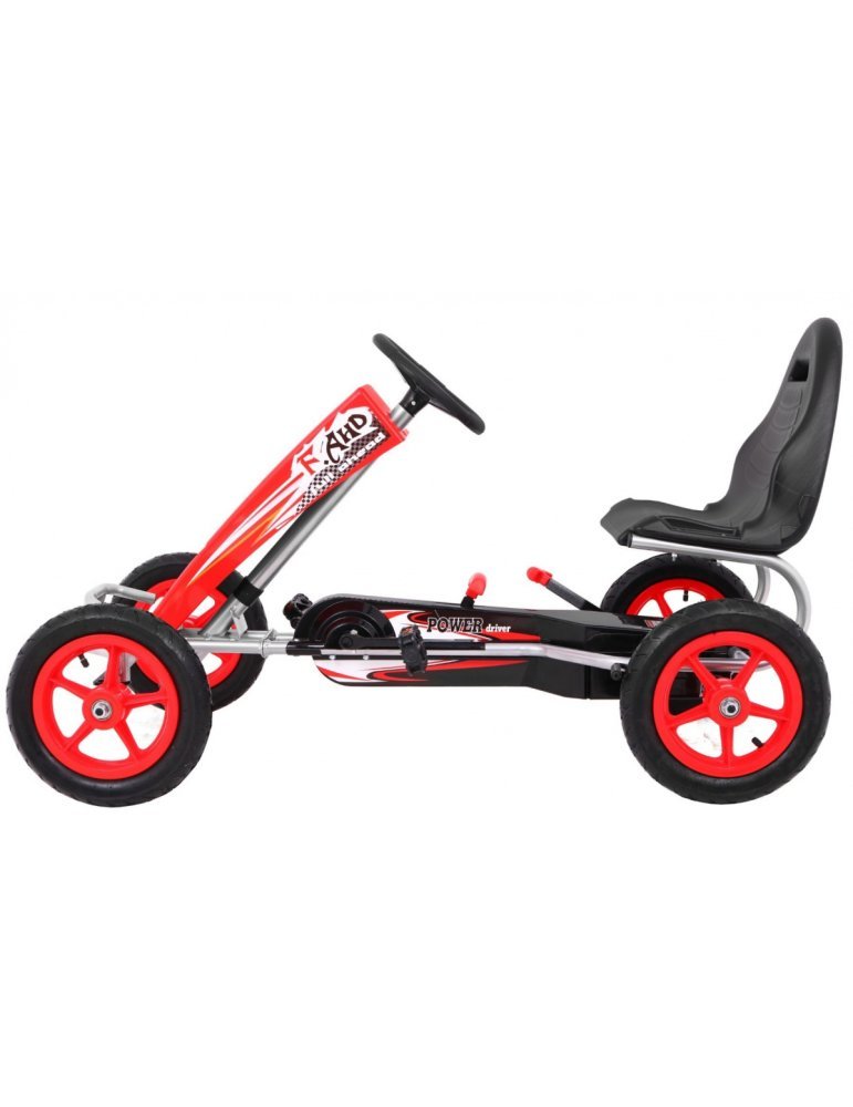 Kart Deportivo A Pedales Maximum Speed With Inflatable Wheels 8  - Vista 3