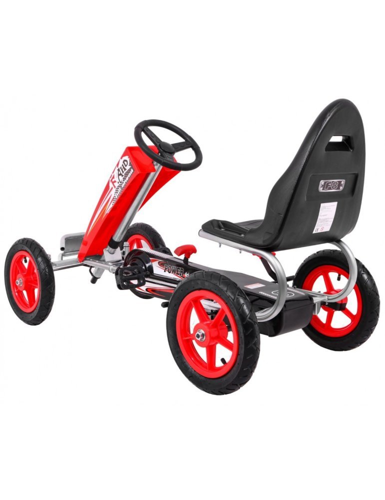 Kart Deportivo A Pedales Velocità massima con gonfiabile Ruote 10  - Vista 4