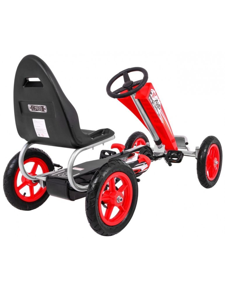 Kart Deportivo A Pedales Maximum Speed With Inflatable Wheels 16  - Vista 7