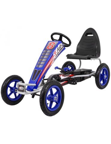 Kart à pédales enfant avec roues gonflables