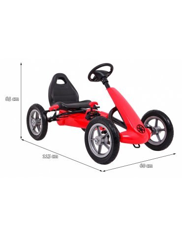 Kart Star Infantil A Pedales con trazione a catena 1  2