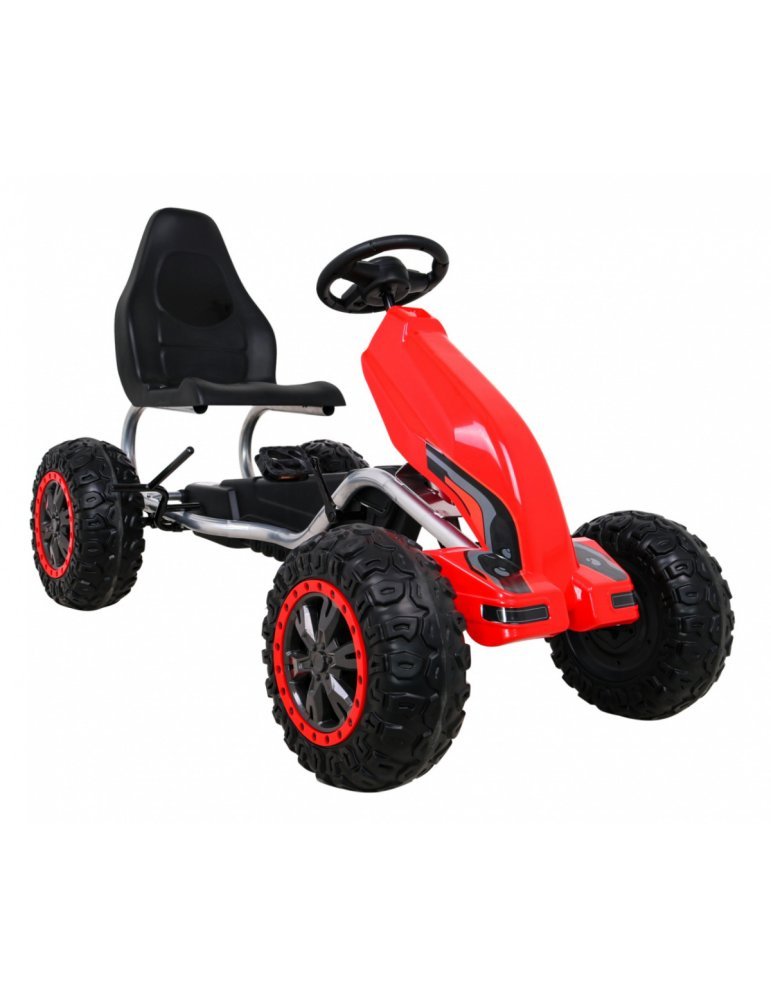 Kart Infantil STRONG – Kart XXL with EVA Wheels and Hand Brake 8  - Vista 7