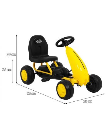 Kart Infantil a Pedales | Diversión Segura para Niños  2