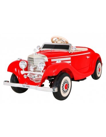 Mercedes Benz Retro Type 540A - Coche Eléctrico Infantil de Lujo 