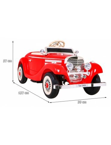 Mercedes Benz Retro Type 540A - Coche Eléctrico Infantil de Lujo  2