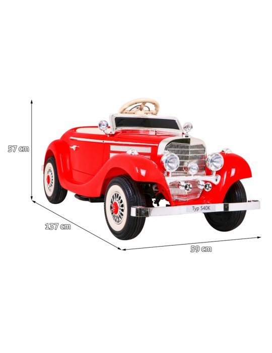 Mercedes Benz Retro tipo 540A - carro elétrico das crianças de luxo CARROS ELÉTRICOS PARA CRIANÇAS 