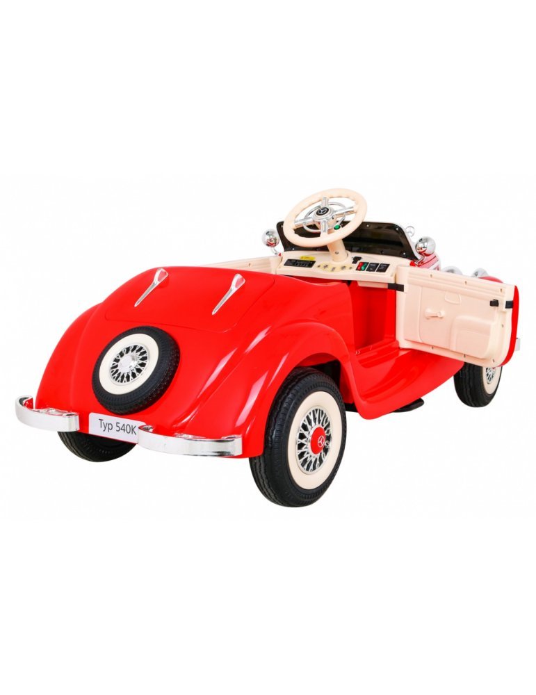 Mercedes Benz Retro Type 540A - Coche Eléctrico Infantil de Lujo 